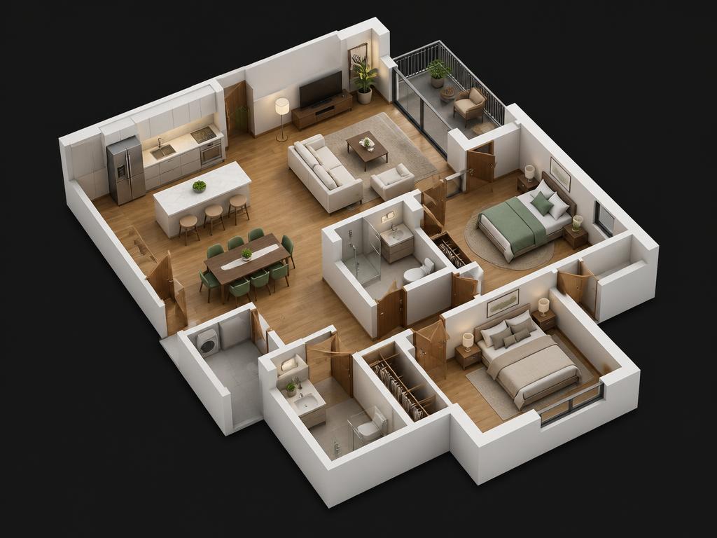 NEUROVA 3D Floor Plan Agent